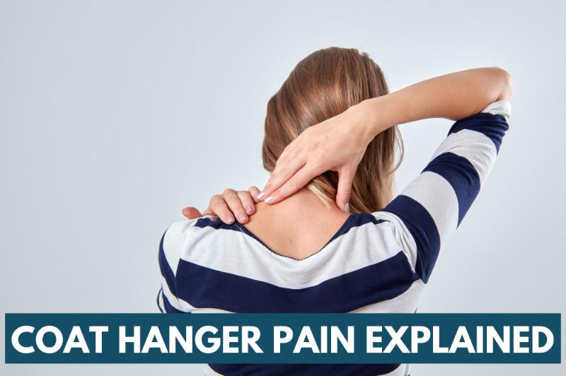 What is coat hanger pain?